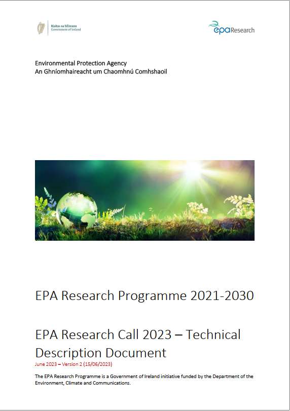 Epa research call 3023 June update